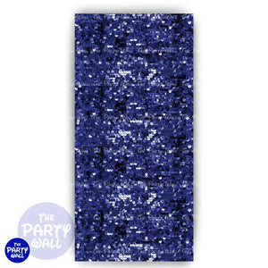 Lentejuela - Funda para mampara de punta redonda o rectangular Mampara de punta redonda