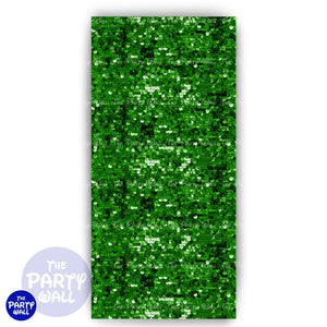 Lentejuela - Funda para mampara de punta redonda o rectangular Mampara de punta redonda