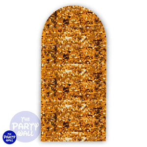 Lentejuela - Funda para mampara de punta redonda o rectangular Mampara de punta redonda