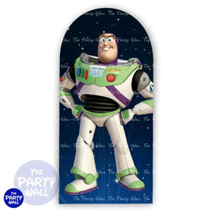 Lightyear - Funda para mampara de punta redonda o rectangular Mampara de punta redonda