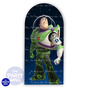 Lightyear - Funda para mampara de punta redonda o rectangular Mampara de punta redonda