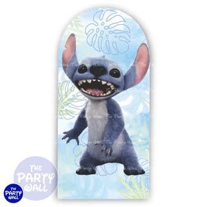 Lilo y Stitch - Funda para mampara de punta redonda o rectangular Mampara de punta redonda