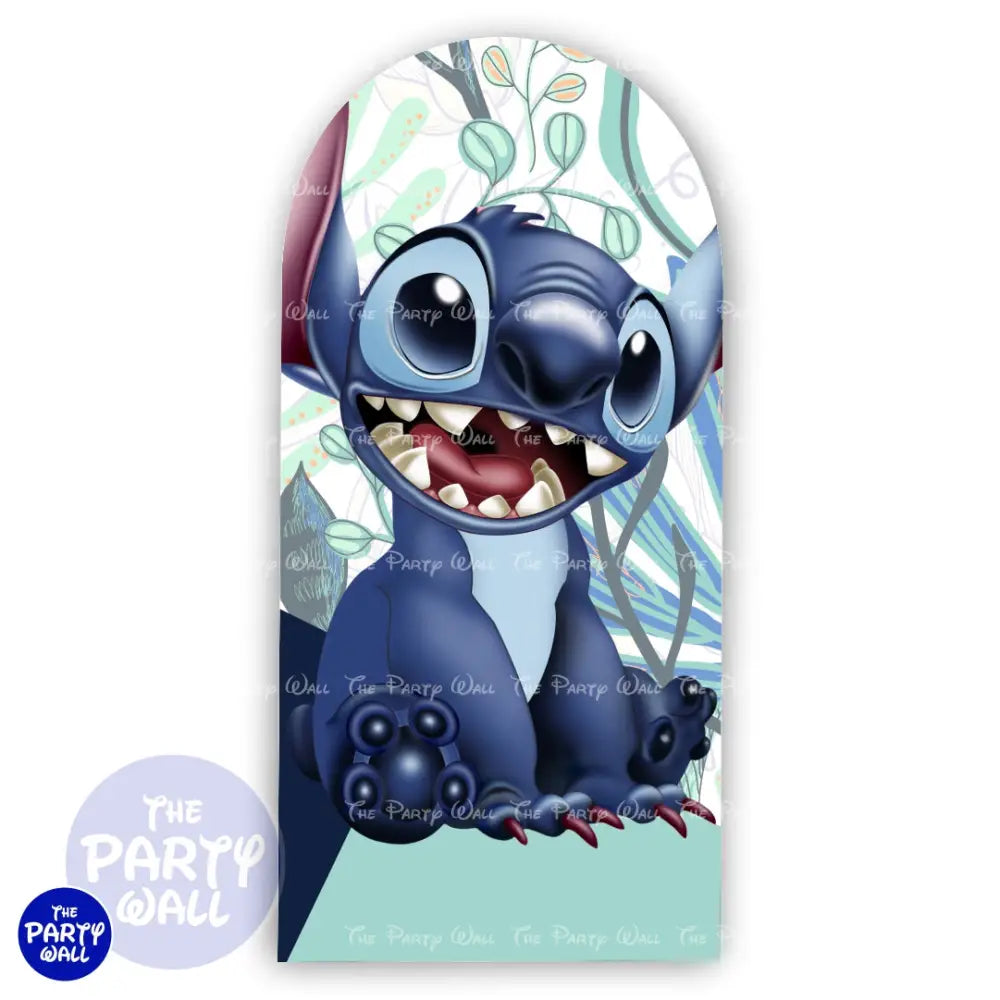 Lilo y Stitch - Funda para mampara de punta redonda o rectangular Mampara de punta redonda