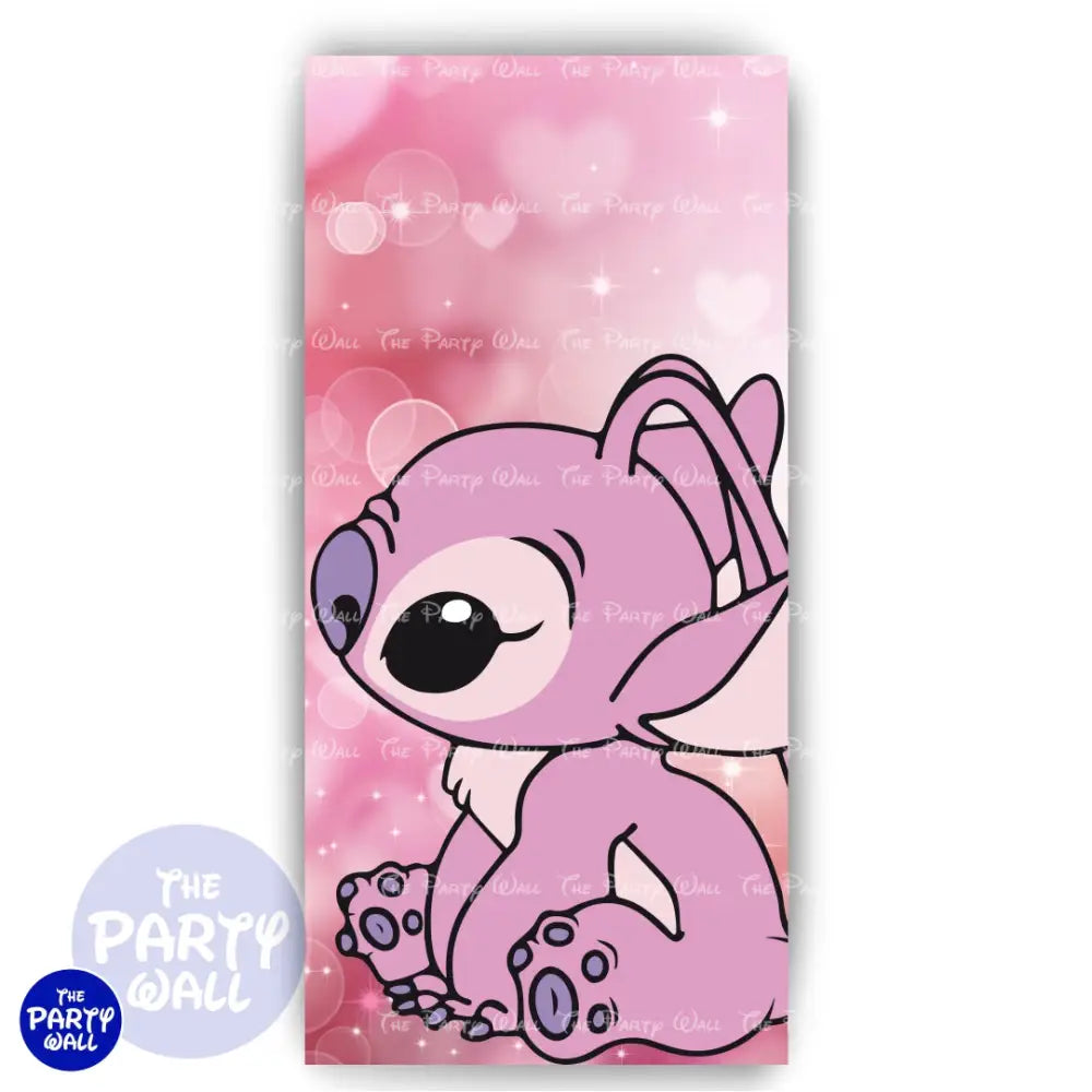 Lilo y Stitch - Funda para mampara de punta redonda o rectangular Mampara de punta redonda