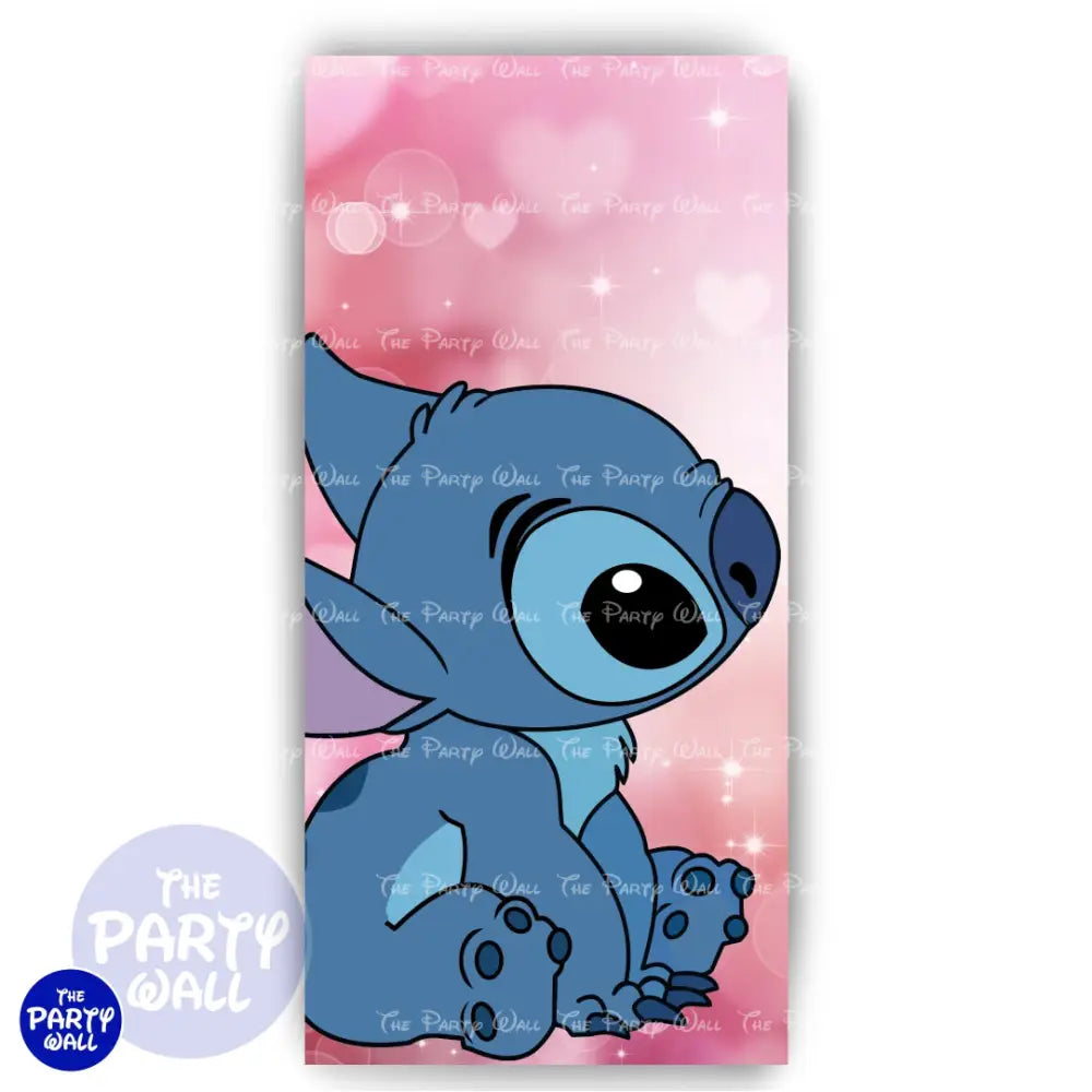 Lilo y Stitch - Funda para mampara de punta redonda o rectangular Mampara de punta redonda