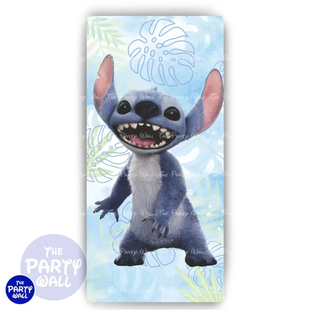 Lilo y Stitch - Funda para mampara de punta redonda o rectangular Mampara de punta redonda