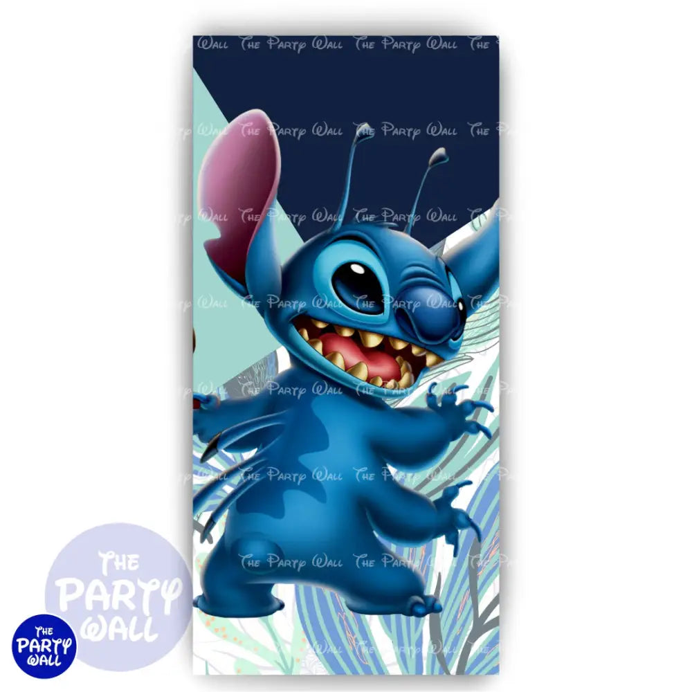 Lilo y Stitch - Funda para mampara de punta redonda o rectangular Mampara de punta redonda