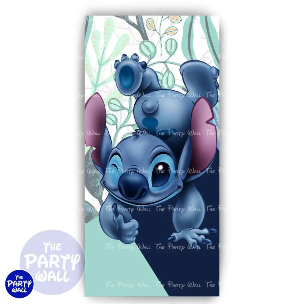 Lilo y Stitch - Funda para mampara de punta redonda o rectangular Mampara de punta redonda