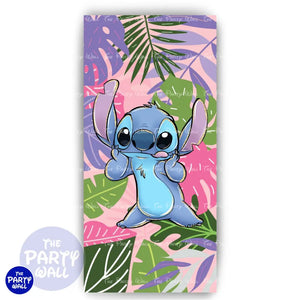 Lilo y Stitch - Funda para mampara de punta redonda o rectangular Mampara de punta redonda
