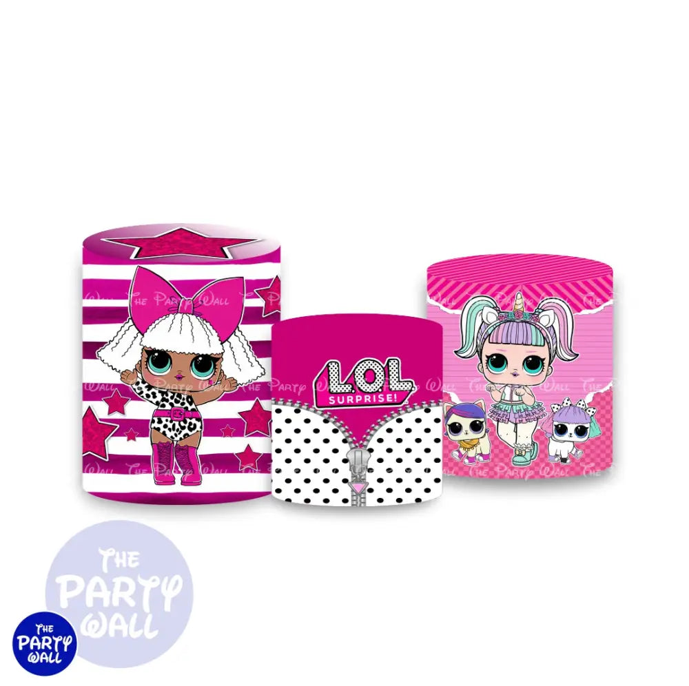 LOL Surprise - Fundas para cilindros Cilindros