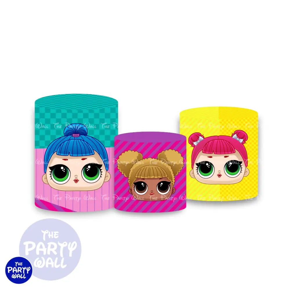 LOL Surprise - Fundas para cilindros Cilindros