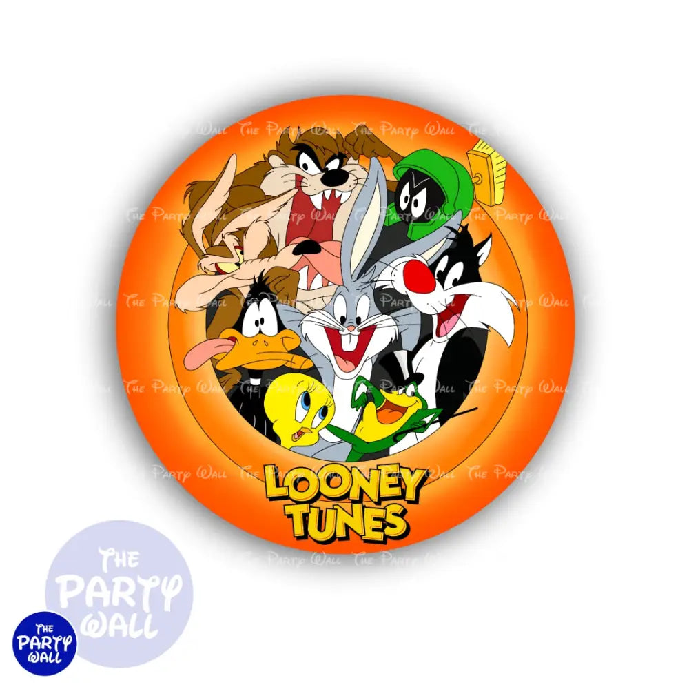 Looney Tunes - Funda para mampara circular Circular