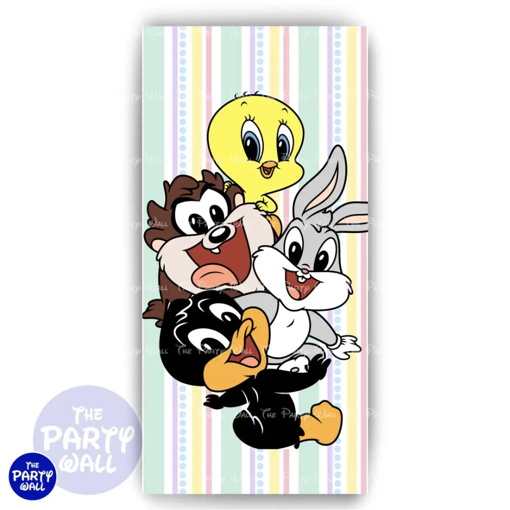 Looney Tunes - Funda para mampara de punta redonda o rectangular Mampara de punta redonda