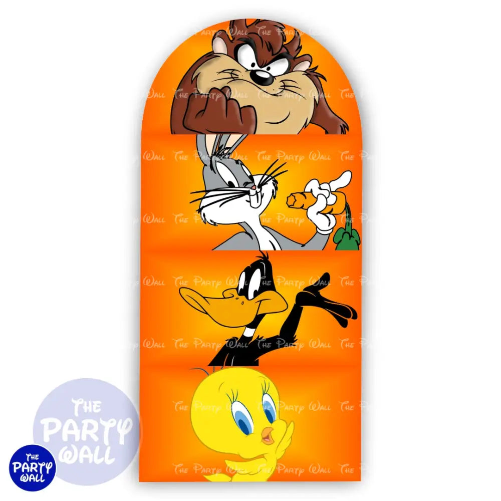 Looney Tunes - Funda para mampara de punta redonda o rectangular Mampara de punta redonda