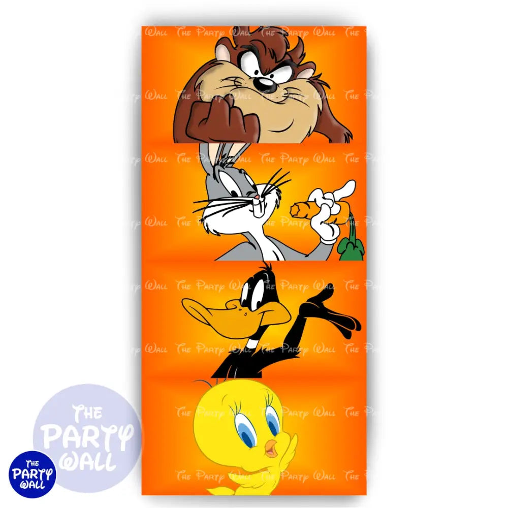 Looney Tunes - Funda para mampara de punta redonda o rectangular Mampara de punta redonda