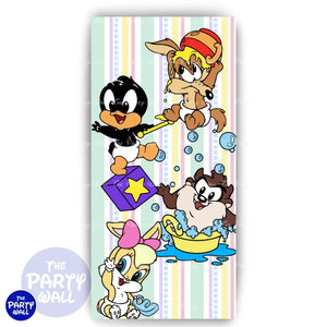 Looney Tunes - Funda para mampara de punta redonda o rectangular Mampara de punta redonda