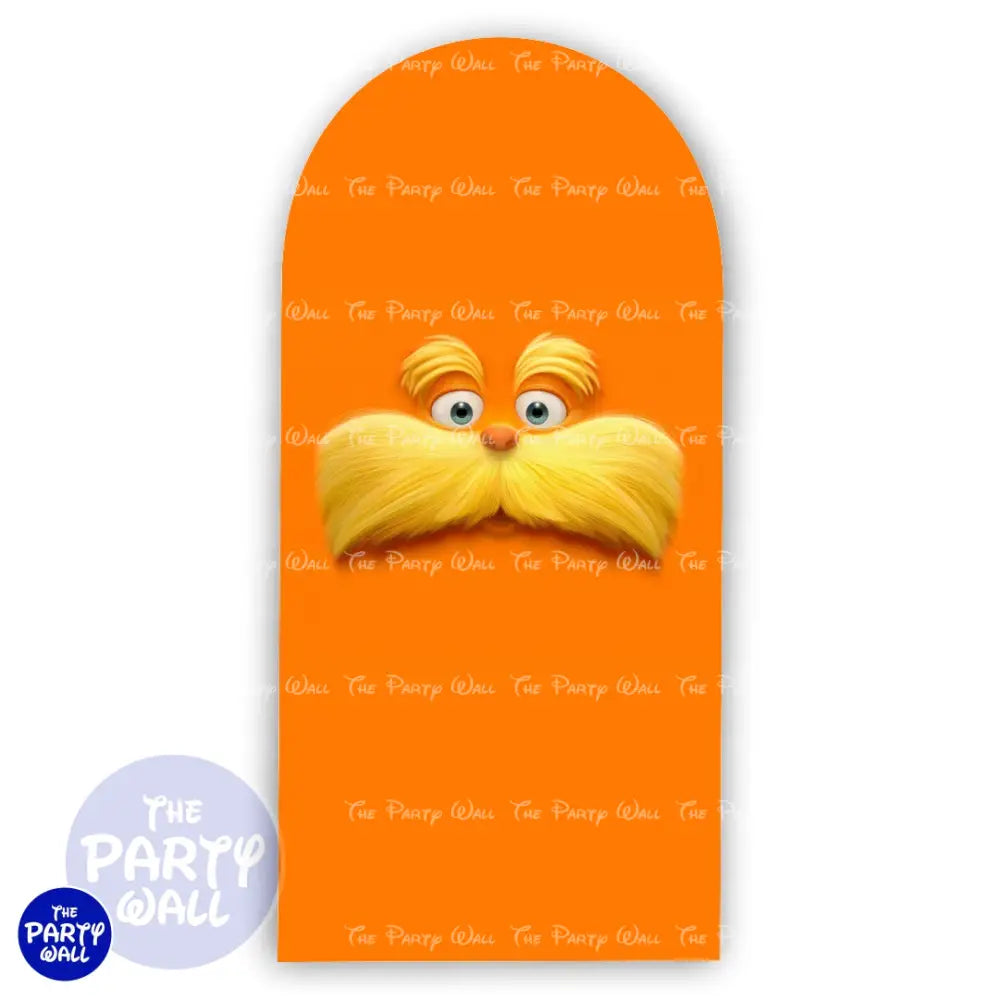 Lorax - Funda para mampara de punta redonda o rectangular Mampara de punta redonda