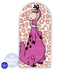 Los Picapiedra - Funda para mampara de punta redonda o rectangular Mampara de punta redonda