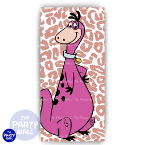 Los Picapiedra - Funda para mampara de punta redonda o rectangular Mampara de punta redonda