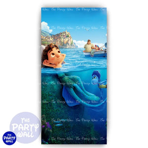 Luca - Funda para mampara de punta redonda o rectangular Mampara de punta redonda