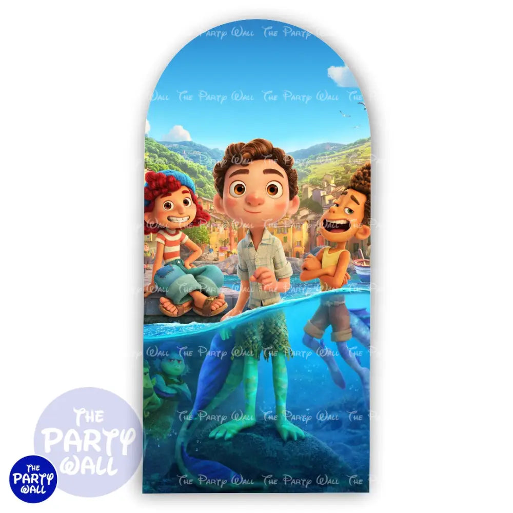 Luca - Funda para mampara de punta redonda o rectangular Mampara de punta redonda