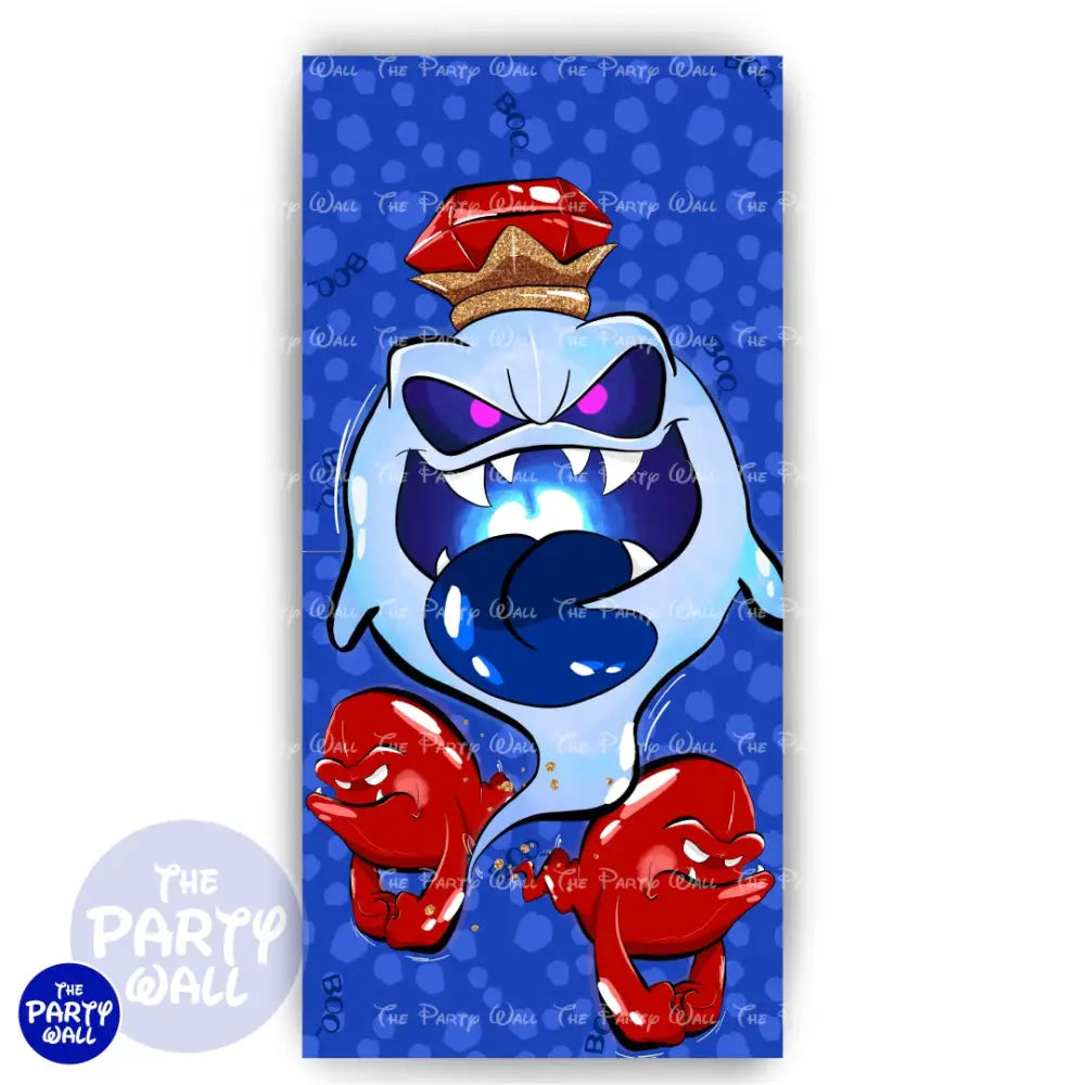 Luigi´s Mansion - Funda para mampara de punta redonda o rectangular Mampara de punta redonda