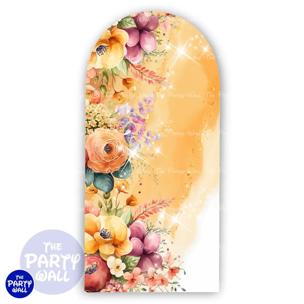 Mariposas - Funda para mampara de punta redonda o rectangular Mampara de punta redonda