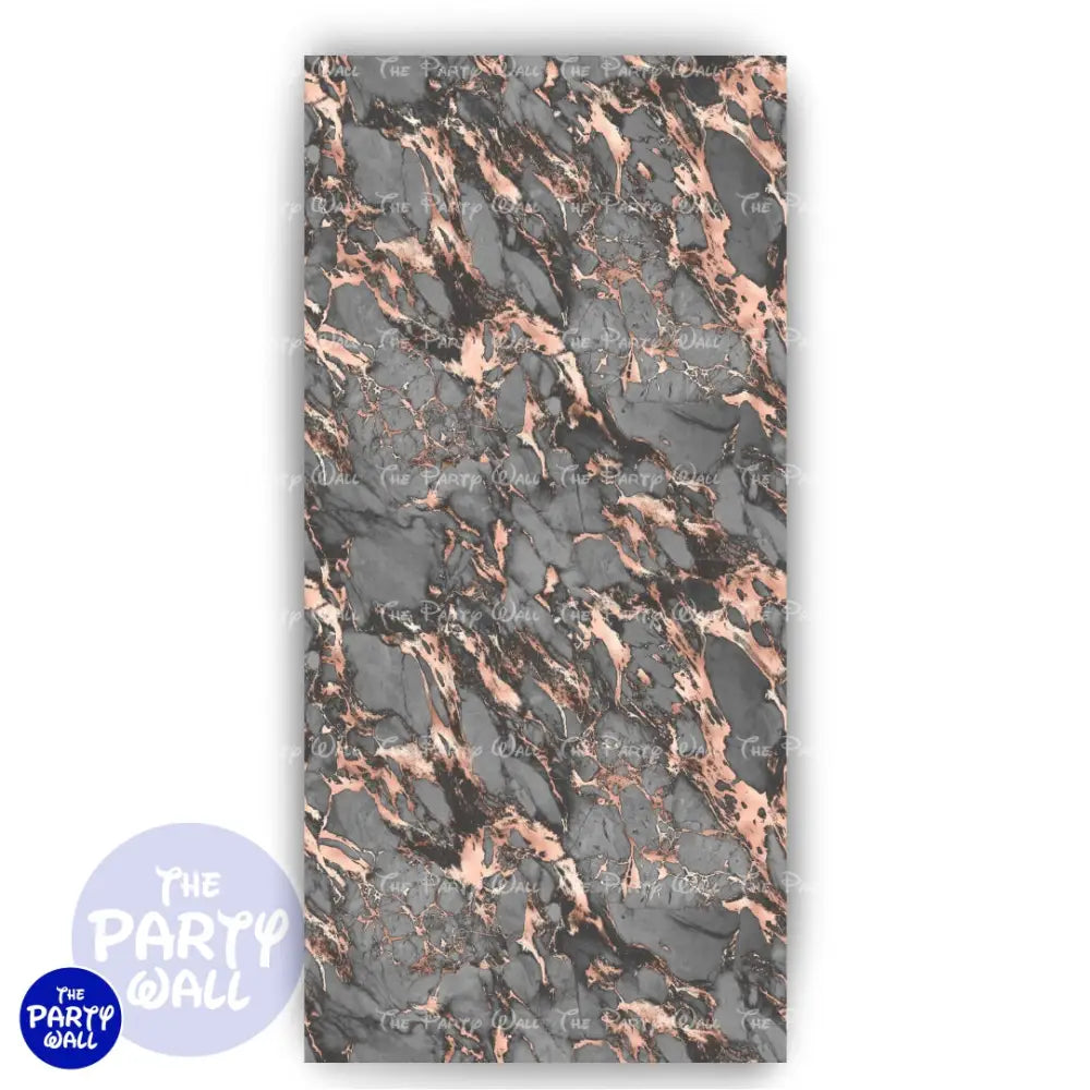 Mármol - Funda para mampara de punta redonda o rectangular Mampara de punta redonda