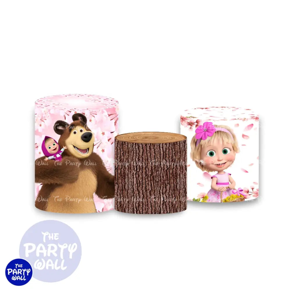 Masha y el Oso Fundas para cilindros Cilindros