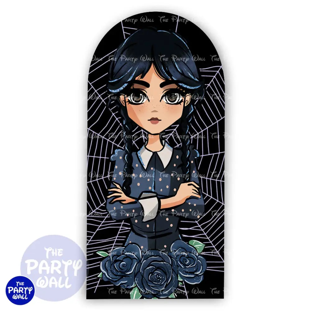 Merlina - Funda para mampara de punta redonda o rectangular Mampara de punta redonda