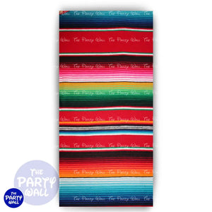 Mexicana - Funda para mampara de punta redonda o rectangular Mampara de punta redonda