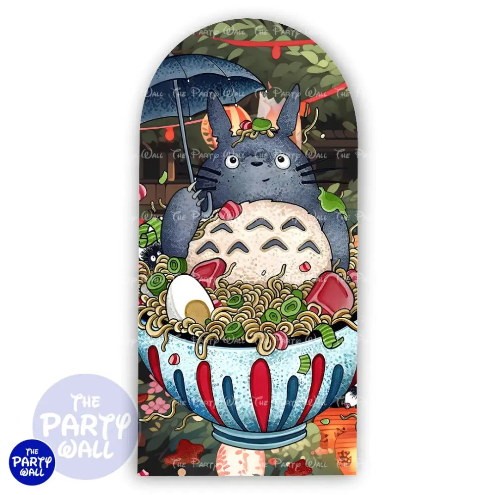 Mi Vecino Totoro - Funda para mampara de punta redonda o rectangular Mampara de punta redonda
