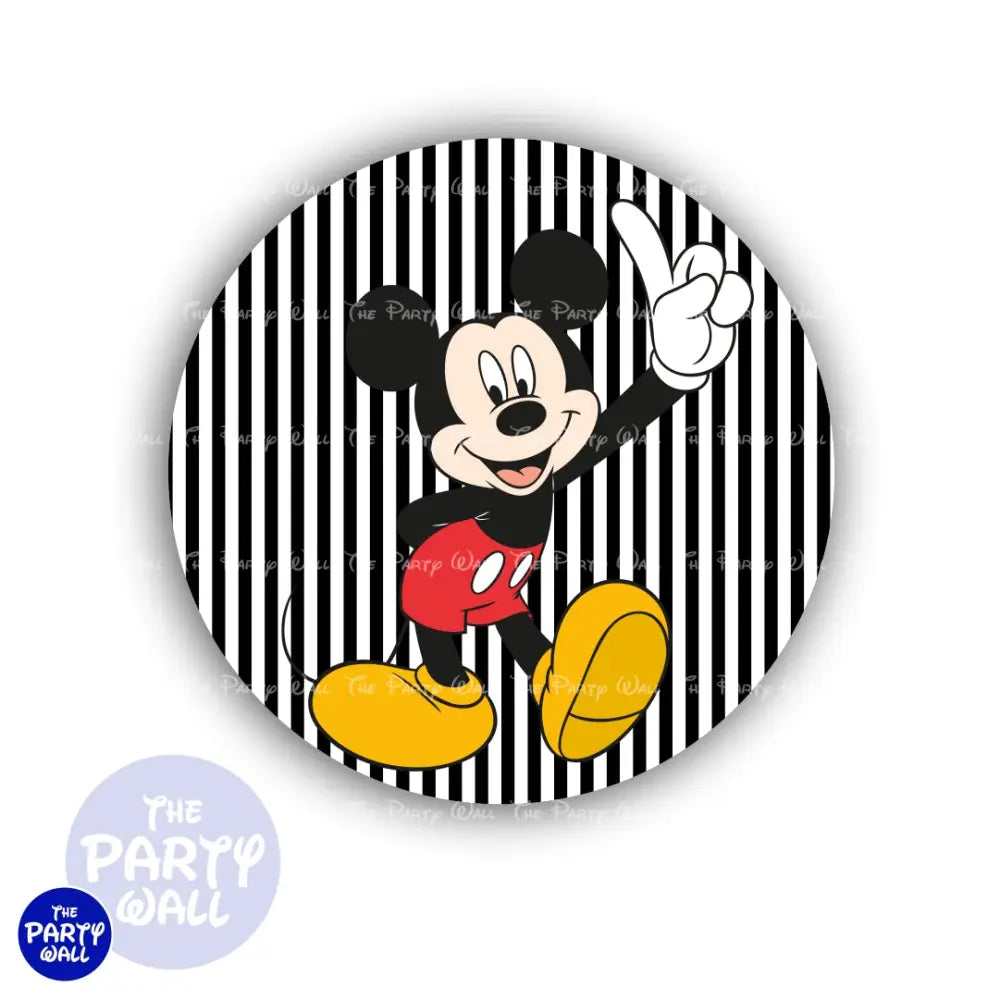 Mickey Mouse - Funda para mampara circular Circular