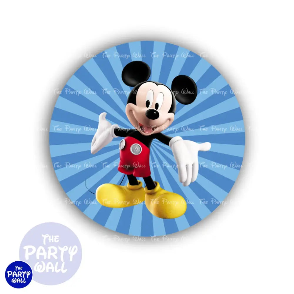 Mickey Mouse - Funda para mampara circular Circular