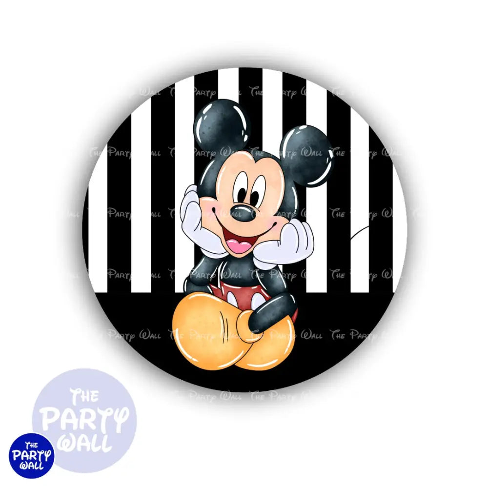 Mickey Mouse - Funda para mampara circular Circular