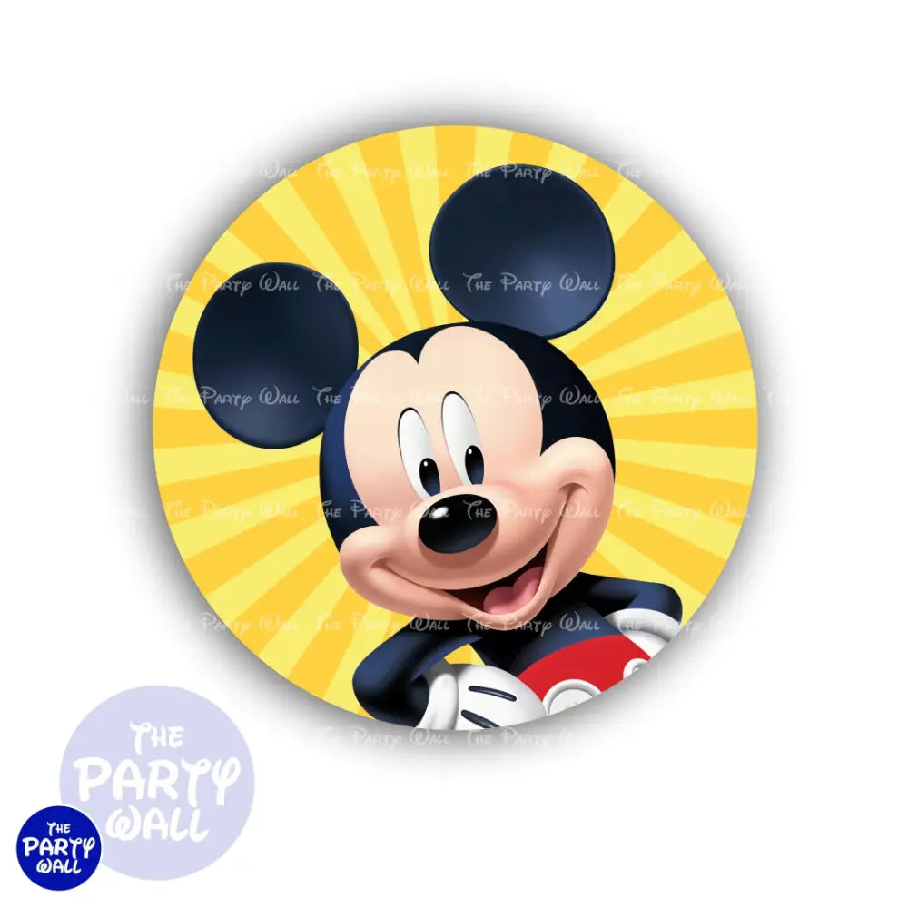 Mickey Mouse - Funda para mampara circular Circular