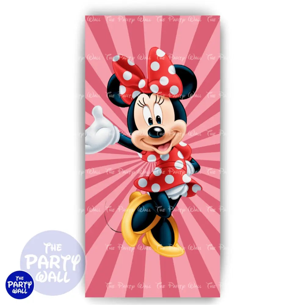 Mickey Mouse - Funda para mampara de punta redonda o rectangular Mampara de punta redonda