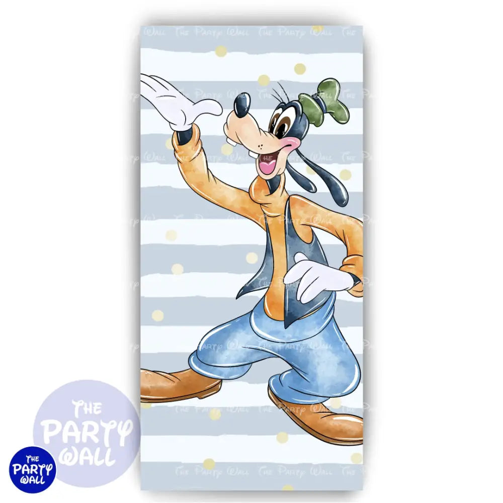 Mickey Mouse - Funda para mampara de punta redonda o rectangular Mampara de punta redonda