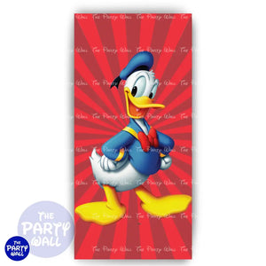 Mickey Mouse - Funda para mampara de punta redonda o rectangular Mampara de punta redonda