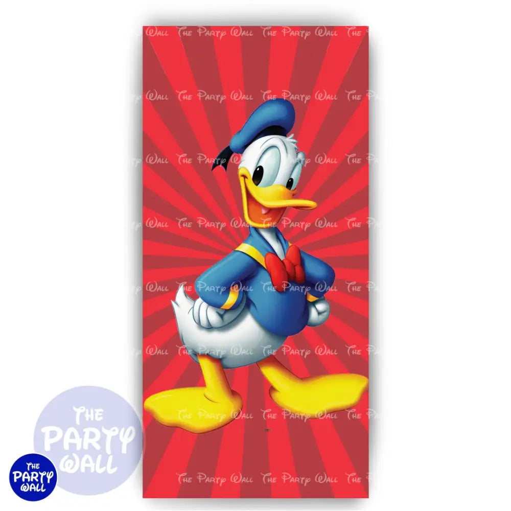 Mickey Mouse - Funda para mampara de punta redonda o rectangular Mampara de punta redonda