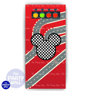 Mickey Mouse Piloto - Funda para mampara de punta redonda o rectangular Mampara de punta redonda