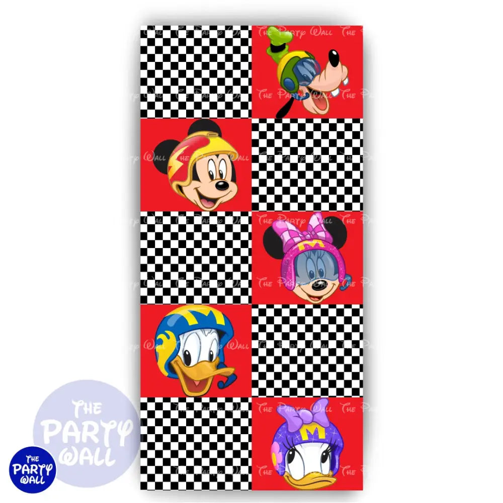 Mickey Mouse Piloto - Funda para mampara de punta redonda o rectangular Mampara de punta redonda