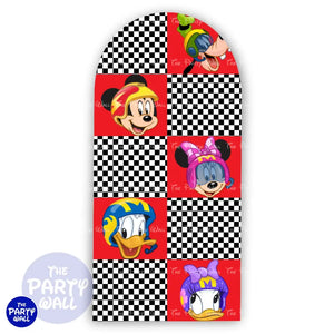 Mickey Mouse Piloto - Funda para mampara de punta redonda o rectangular Mampara de punta redonda
