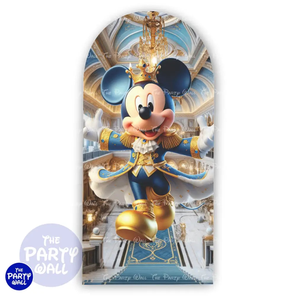 Mickey Príncipe - Funda para mampara de punta redonda o rectangular Mampara de punta redonda