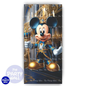 Mickey Príncipe - Funda para mampara de punta redonda o rectangular Mampara de punta redonda