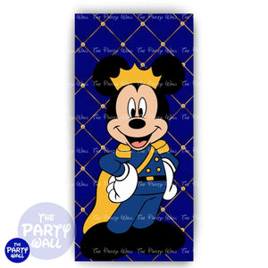 Mickey Príncipe - Funda para mampara de punta redonda o rectangular Mampara de punta redonda