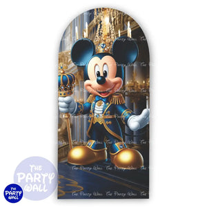 Mickey Príncipe - Funda para mampara de punta redonda o rectangular Mampara de punta redonda