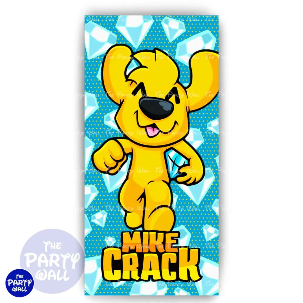 Mike Crack - Funda para mampara de punta redonda o rectangular Mampara de punta redonda