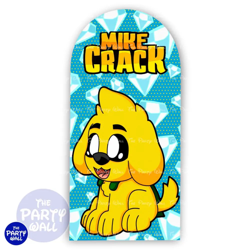 Mike Crack - Funda para mampara de punta redonda o rectangular Mampara de punta redonda
