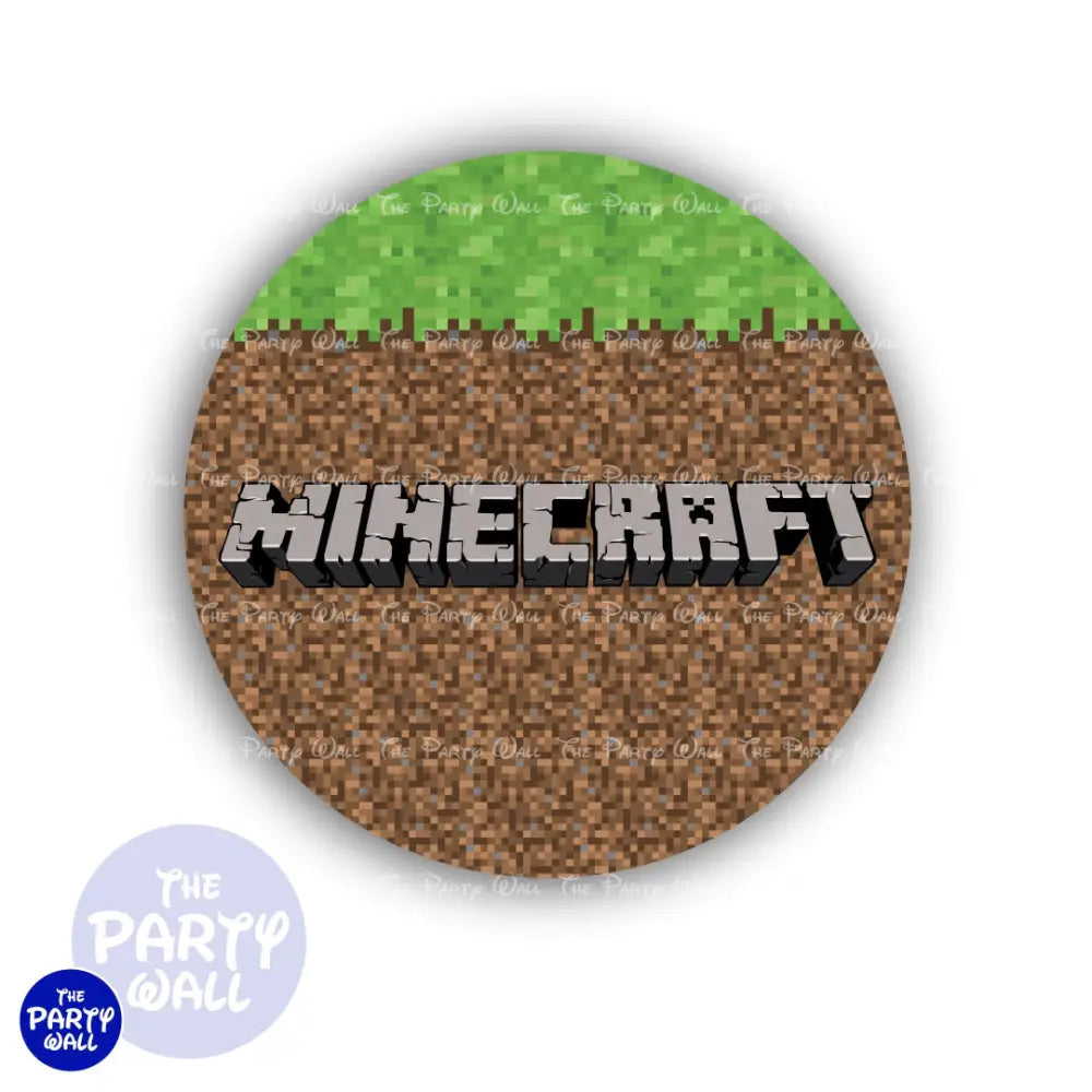 Minecraft - Funda para mampara circular Circular